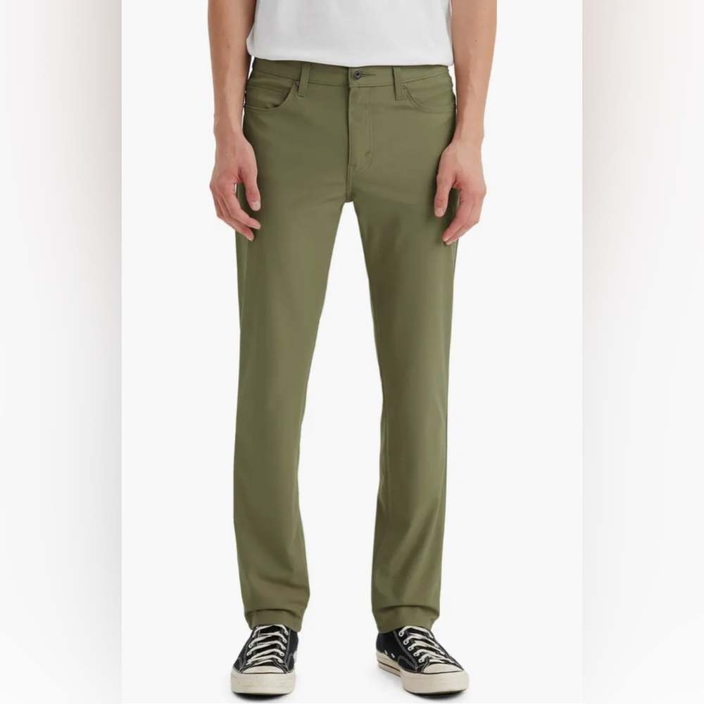 Levi’s 511™ Slim Leg Olive Green Tech Pants Men's 32/30